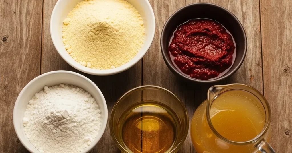 Essential Ingredients List For the Masa