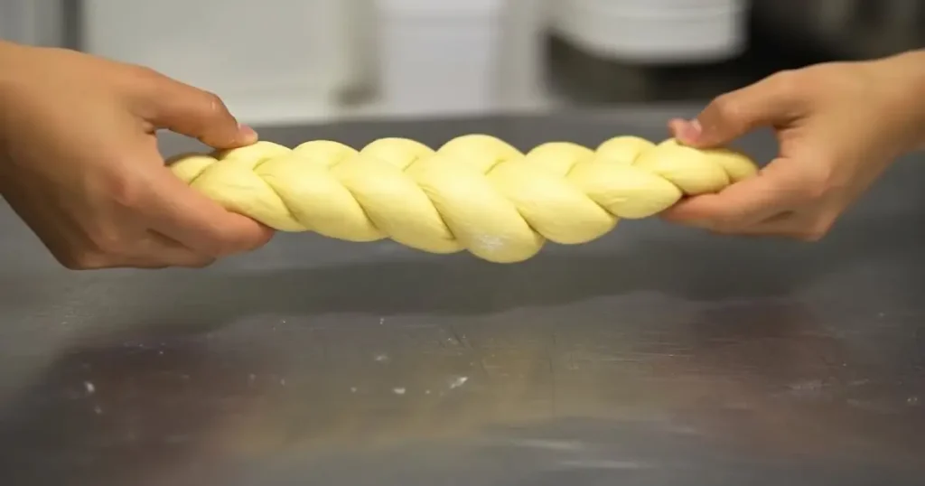 TRENZA DULCE PREPARACION