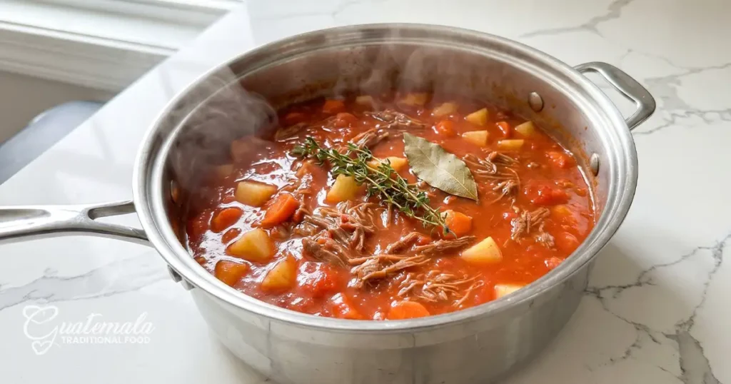 Como se prepara Hilachas: Step-by-Step