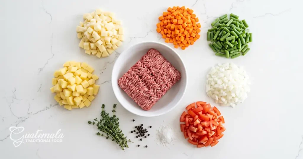 El Relleno (The Meat & Veggie Stuffing)