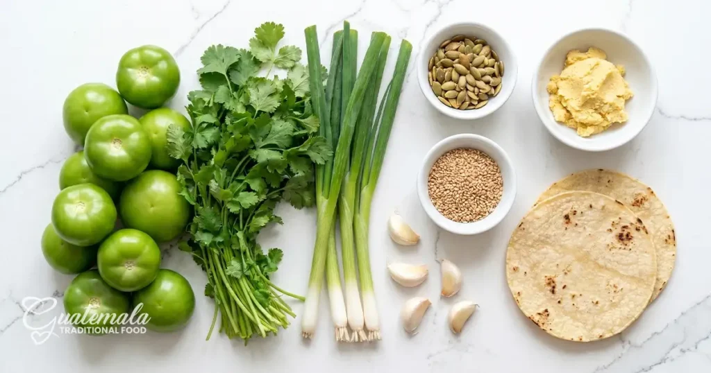 For the Green Sauce (El Recado)