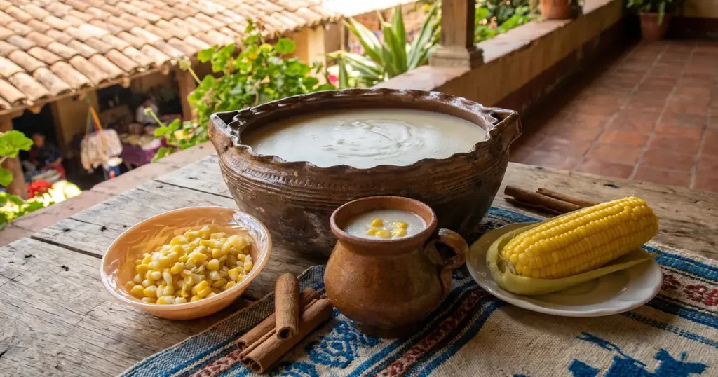 History and Origin of Atol de Elote