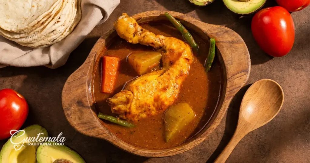 Pepian de pollo guatemalteco