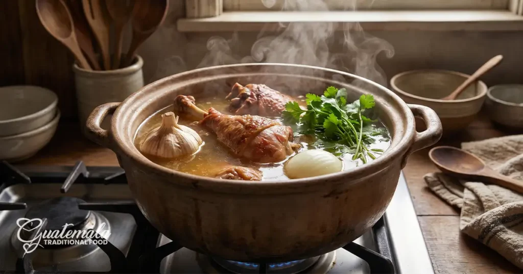 Prepare the Turkey Broth