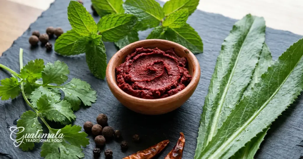 Spices and Herbs for kakik guatemala