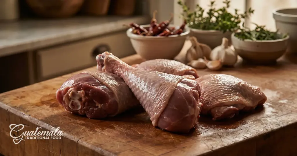 The Meat of kakik guatemala