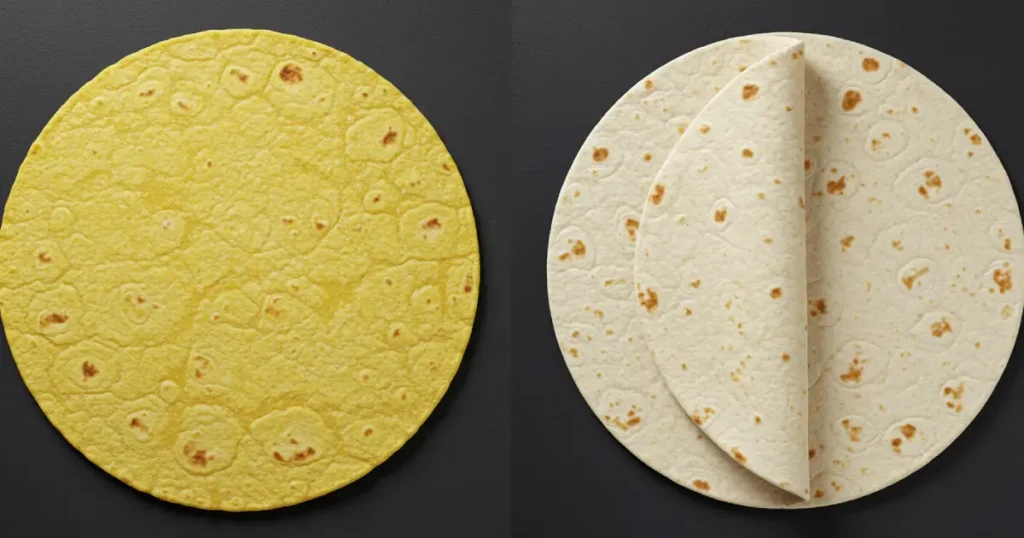 Corn Tortilla vs Flour Tortilla