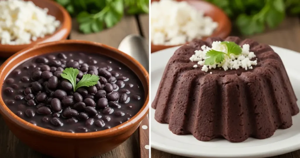 Frijoles Parados vs. Frijoles Volteados