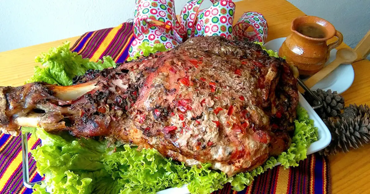 PIERNA DE CERDO NAVIDEÑO DE GUATEMALA