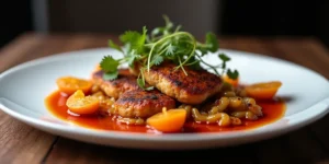 Main dish or facade of Angie Angie Cafearte: Sabores Únicos en Antigua Guatemala - Restaurantes, traditional Guatemalan food