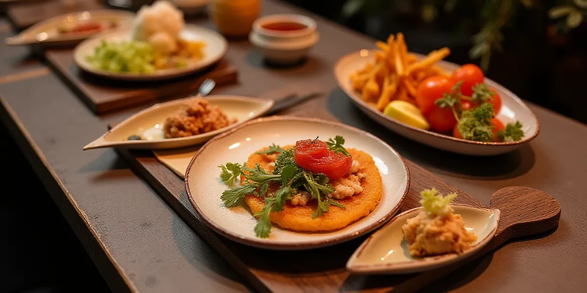 Detailed close-up of food at Guatelaria: Mejores Restaurantes en Antigua Guatemala - Restaurantes