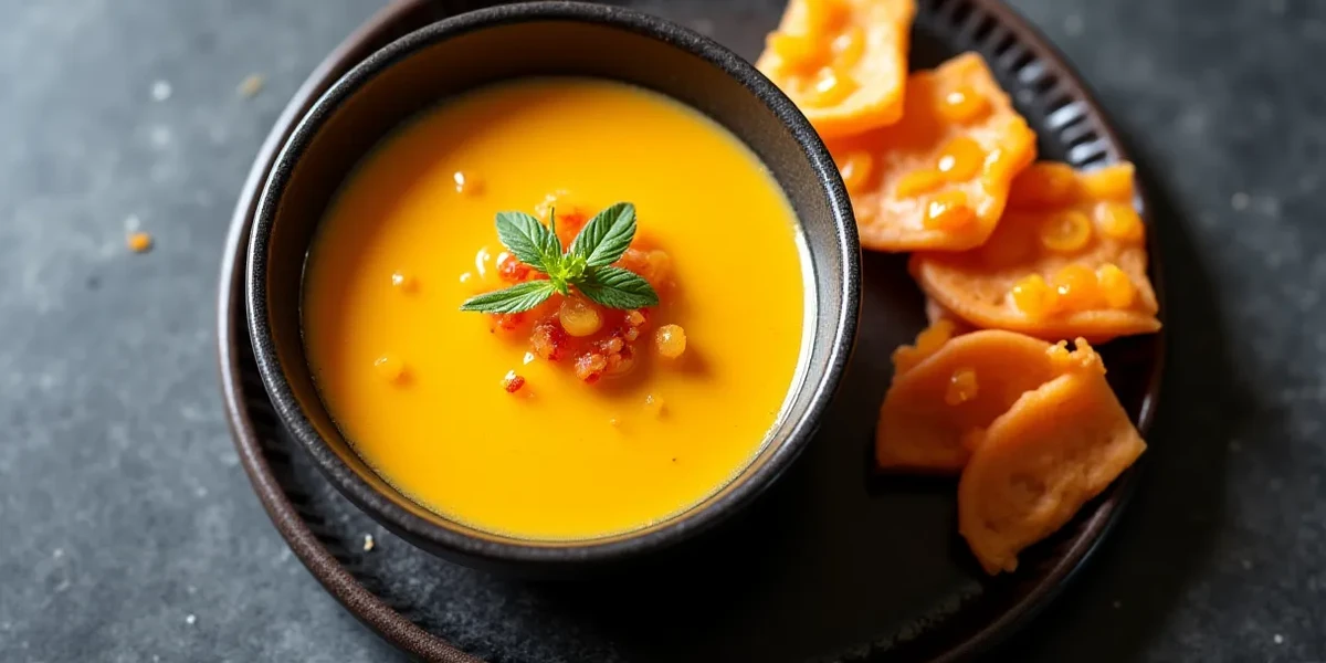 Detailed close-up of food at Atol de Elote Cerca de Mi: Sabor Guatemalteco a Domicilio - Bebidas