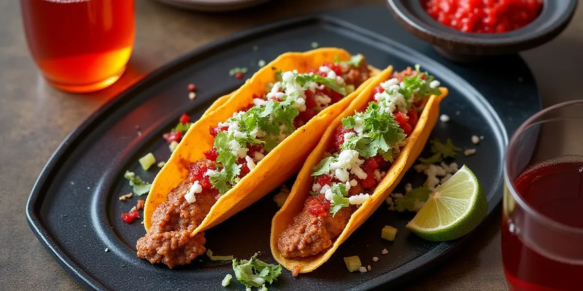 Detailed close-up of food at Delicious Mexican Grill Spots in Guatemala: Buen Sazon! - Restaurantes