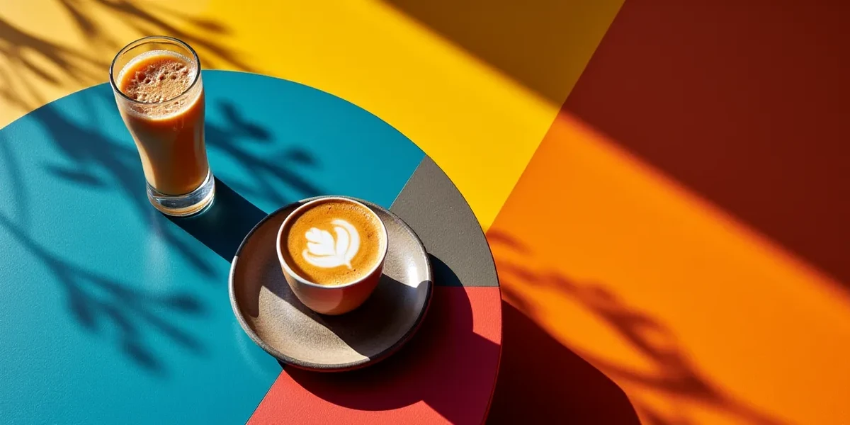 Detailed close-up of food at Cafeteria Colores: El Encanto de Café Color en Guatemala - Bebidas