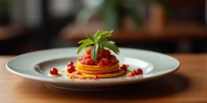 Main dish or facade of Cafetería Vivero La Escalonia: Nature & Good Food Bliss - Restaurantes, traditional Guatemalan food