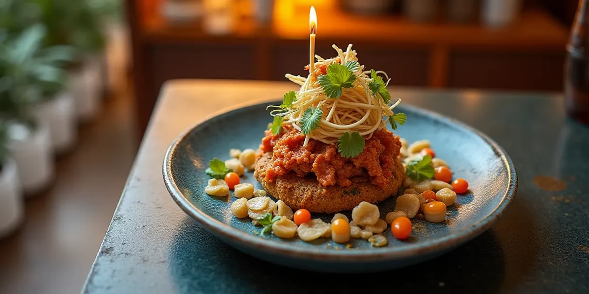 Detailed close-up of food at Caoba Farms Guatemala: Nature & Gourmet Experience Await! - Gastronomía
