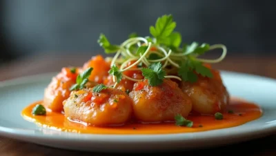 Main dish or facade of Carmona Trails: Deliciosa Comida en un Encantador Jardín - Gastronomía, traditional Guatemalan food