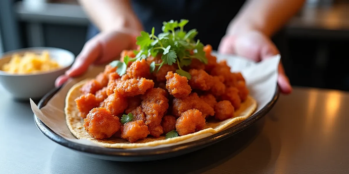 Drink or dessert presentation at Delicious Carnitas y Chicharrones Near Me en Guatemala - Gastronomía