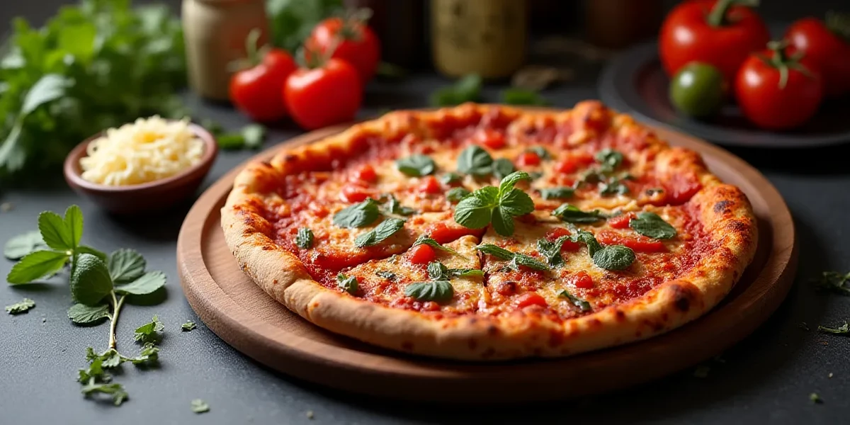 Detailed close-up of food at Castors Pizza: Un Festín de Sabores en Guatemala - Restaurantes