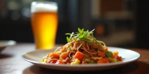 Main dish or facade of Corona Cero: La Cerveza Sin Alcohol de Guatemala ¡Salud! - Bebidas, traditional Guatemalan food