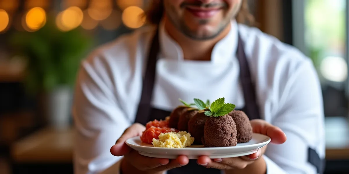 Drink or dessert presentation at Delicious Chocolate de Guatemala para Tomar en Café La Luna - Bebidas
