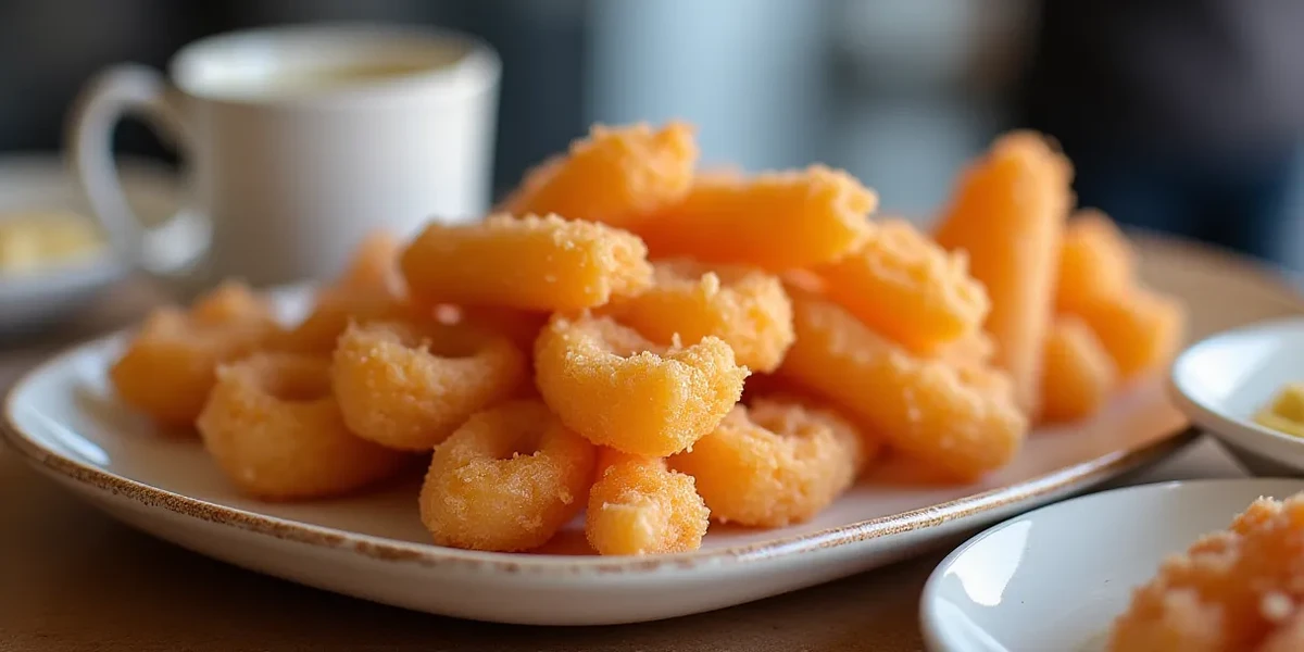 Drink or dessert presentation at Churros Feria en Sololá: Delicias Guatemaltecas Seguras - Postres