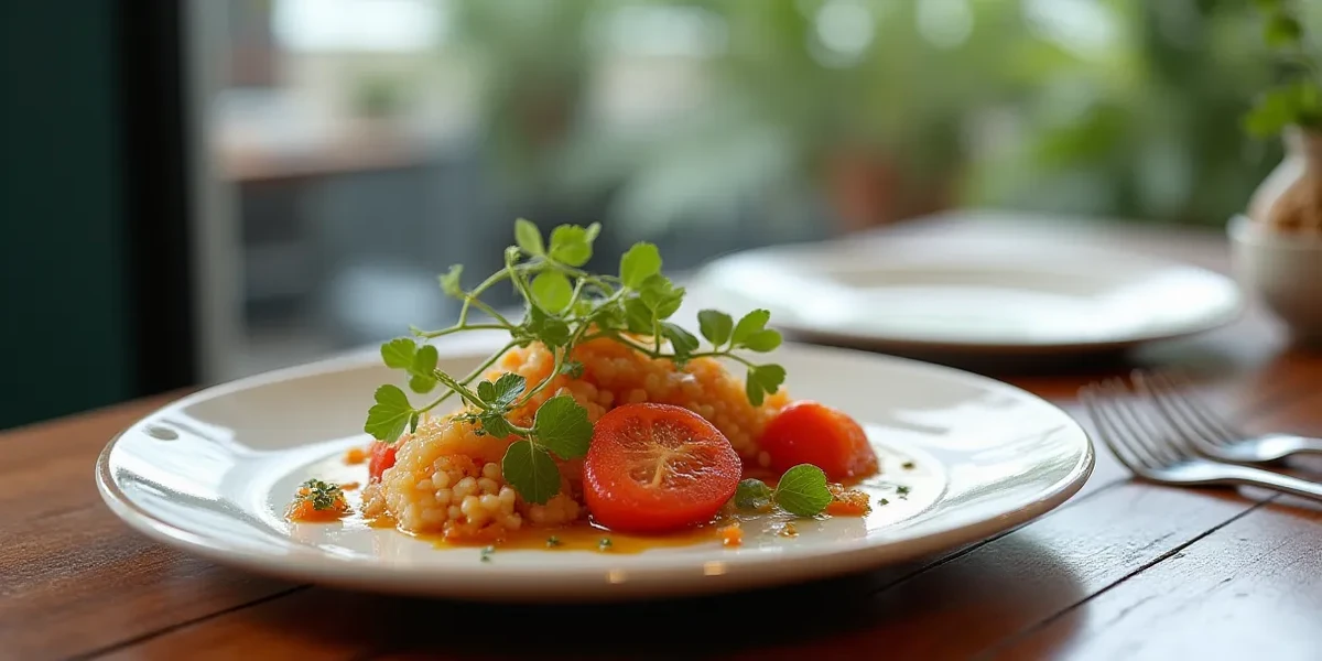 Drink or dessert presentation at Colibrí Restaurante: Comida Rica en Naturaleza y Diversión - Restaurantes