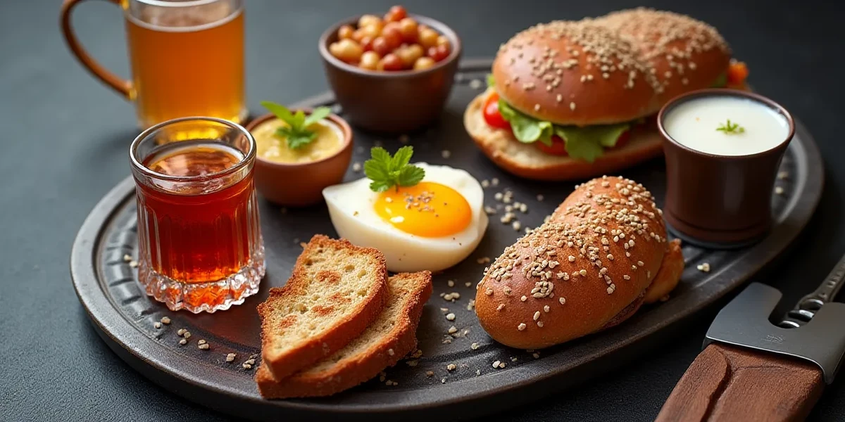 Detailed close-up of food at Desayunos Típicos de Guatemala en Eco Restaurante San Luis - Restaurantes
