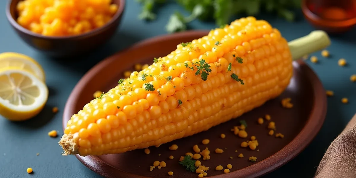 Detailed close-up of food at Elote Loco Guatemala: Deliciosos Elotes Locos a Domicilio - Gastronomía