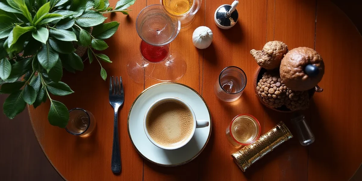 Detailed close-up of food at Cafetenango: Comida y Vistas en Finca Filadelfia Guatemala - Gastronomía
