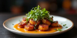 Main dish or facade of Garcias Taco Bar: Authentic Guatemala Food Truck Delights - Gastronomía, traditional Guatemalan food