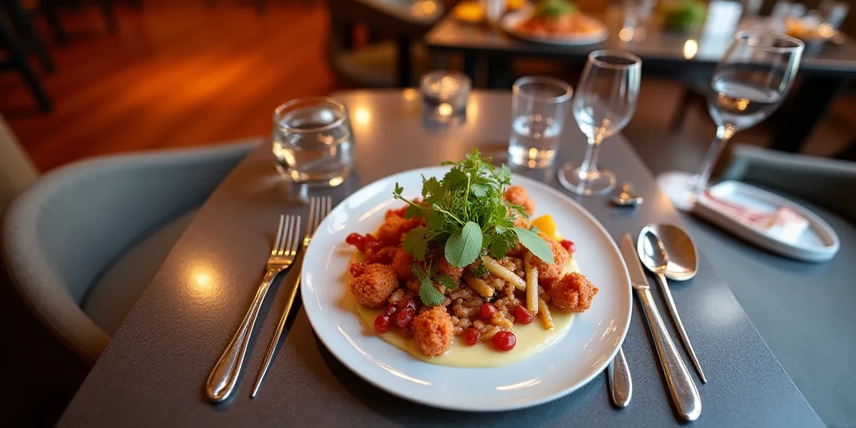 Detailed close-up of food at Descubre Alternativas a Hortensias Restaurante en San Lucas - Restaurantes