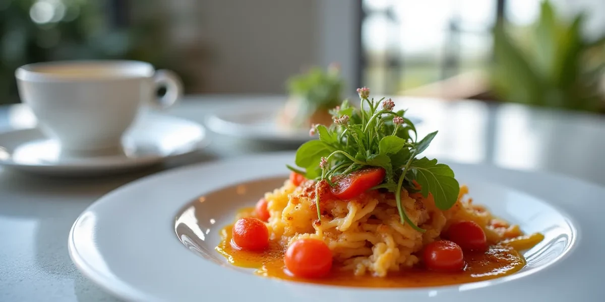 Drink or dessert presentation at Descubre Alternativas a Hortensias Restaurante en San Lucas - Restaurantes