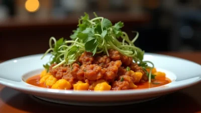 Main dish or facade of Ix Restaurant: Authentic Maya Flavors in Brooklyn, NY - Restaurantes, traditional Guatemalan food