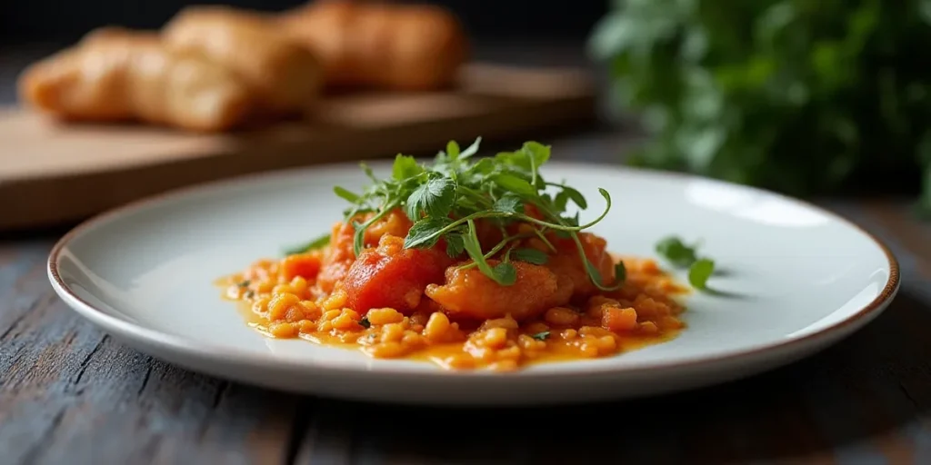 Main dish or facade of Chef James Tahhans Culinary Adventure en Guatemala - Gastronomía, traditional Guatemalan food