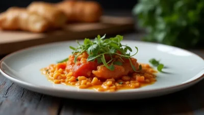 Main dish or facade of Chef James Tahhans Culinary Adventure en Guatemala - Gastronomía, traditional Guatemalan food