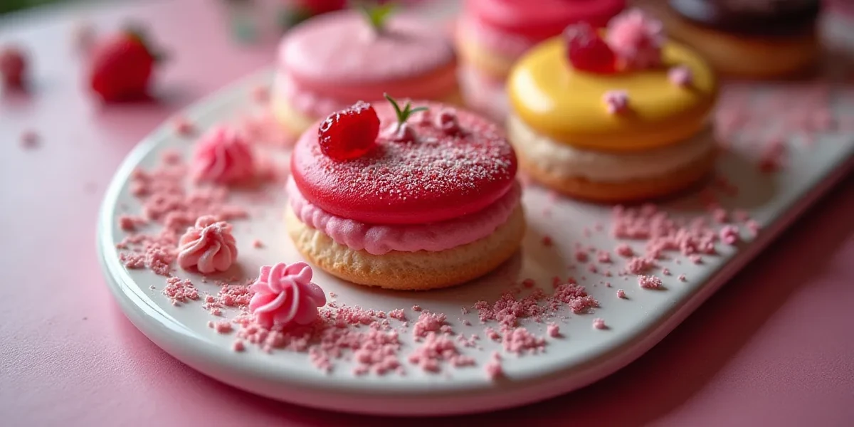 Detailed close-up of food at Julias Pastelería: Café y Panadería con Sabor Latino - Postres