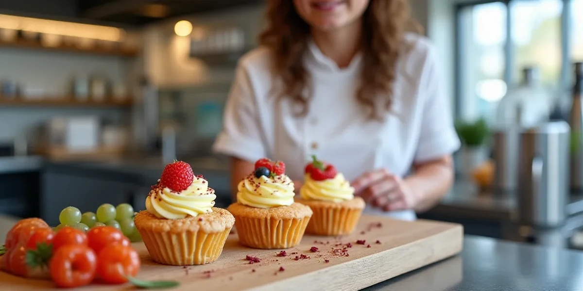 Drink or dessert presentation at Julias Pastelería: Café y Panadería con Sabor Latino - Postres