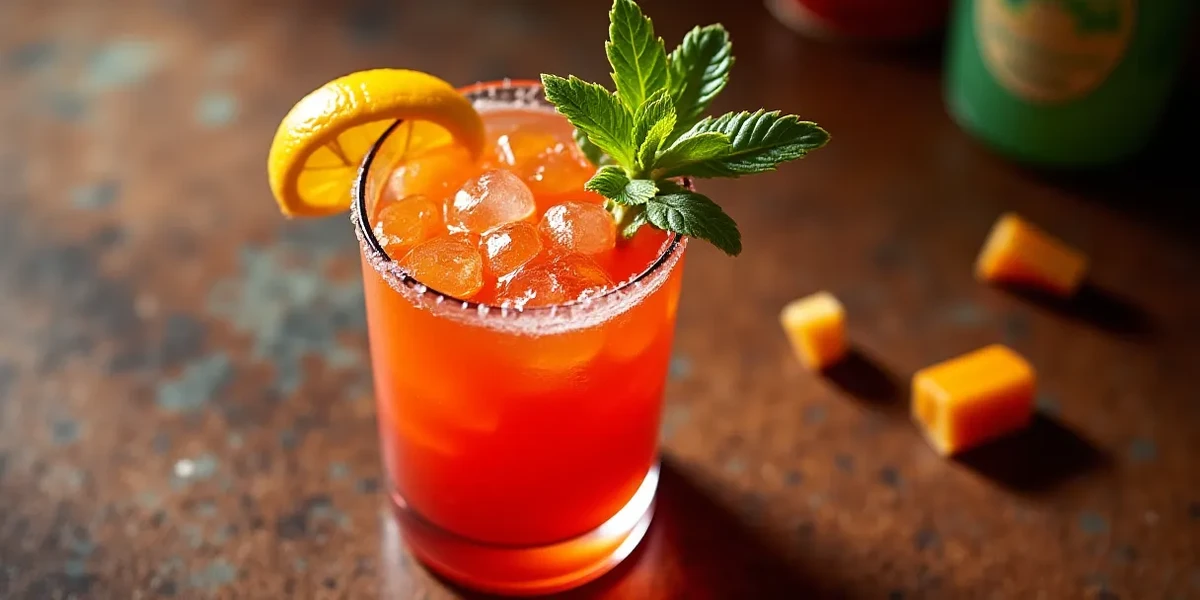 Detailed close-up of food at Karma Bebida: Sabor y Alegría en Cada Sorbo Listo para Disfrutar! - Bebidas