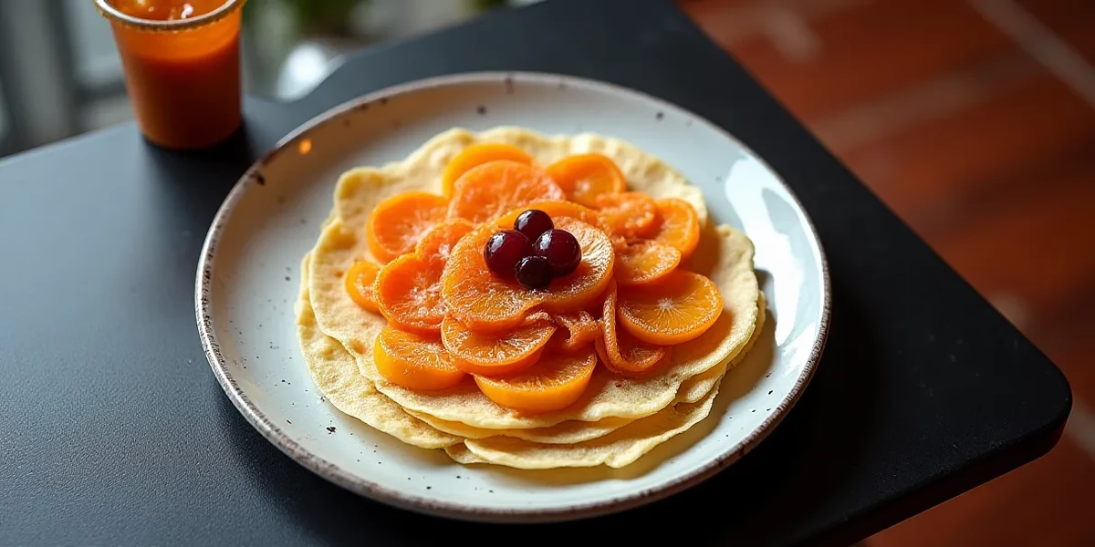 Detailed close-up of food at La Crepette: Un Café Francés con Sabor Guatemalteco - Restaurantes