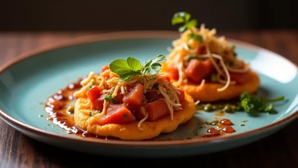 Main dish or facade of La Tasca de España: Sabor auténtico en Antigua Guatemala - Restaurantes, traditional Guatemalan food