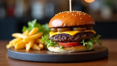 Main dish or facade of La Trama: New Burger Spot en Prisa, ¡Celebra con Donas! - Restaurantes, traditional Guatemalan food