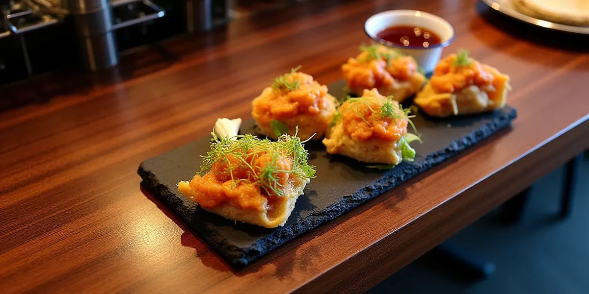 Detailed close-up of food at Lai Lai Guatemala: Nueva ubicación y sabores auténticos - Gastronomía