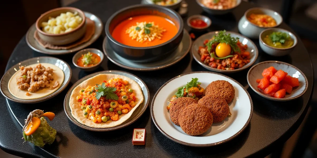 Detailed close-up of food at Delicious Mixtas de Guatemala: Flavorful Culinary Journey - Gastronomía