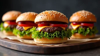 Main dish or facade of Mr Grilled: Hamburguesas Gigantes y Fotos de Mr Grilled - Restaurantes, traditional Guatemalan food