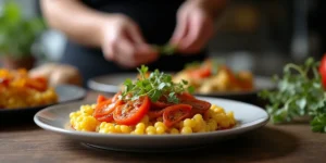 Main dish or facade of Mujeres Guatemaltecas: Culinary Queens of Guatemalas Flavors - Gastronomía, traditional Guatemalan food