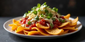 Main dish or facade of Nachos de Guatemala: Deep Dish Delights en Antigua Boreal - Gastronomía, traditional Guatemalan food