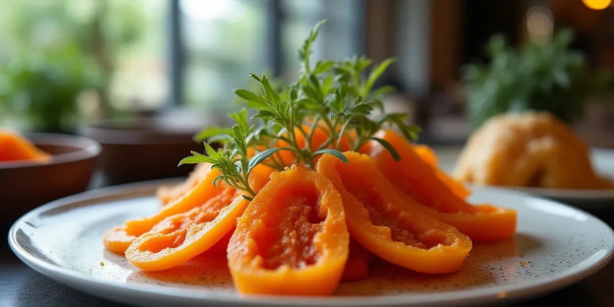 Drink or dessert presentation at Papalinas en Guatemala: Sabores Únicos de Papas Locales - Gastronomía