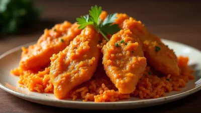 Main dish or facade of Pollo Campero: La Historia Del Sabor Guatemalteco Global - Gastronomía, traditional Guatemalan food