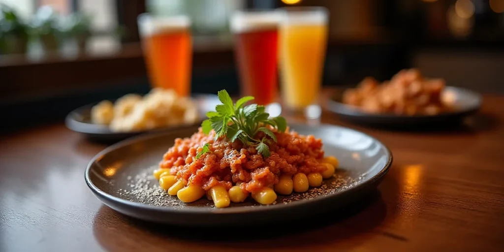 Main dish or facade of El Portalito: Tradición y Sabor en Guatemala - Gastronomía, traditional Guatemalan food